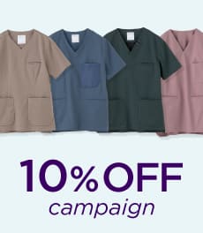 【6月9日(月)まで】人気スクラブや白衣が10%OFF