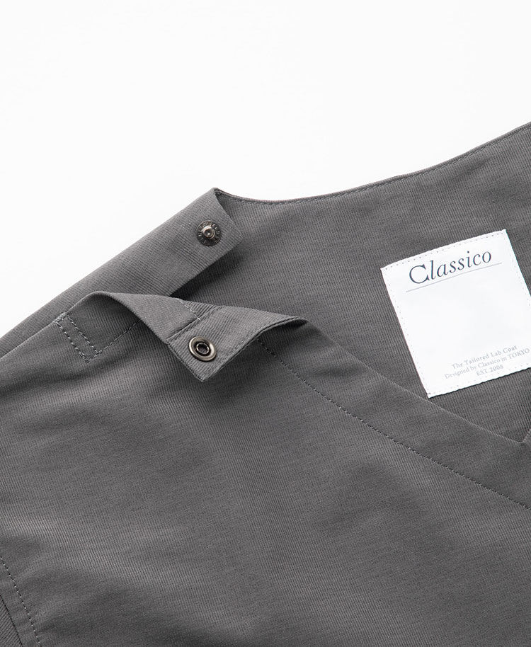ユニセックス:スクラブトップス・AIR LINEN LIKE(男女兼用)