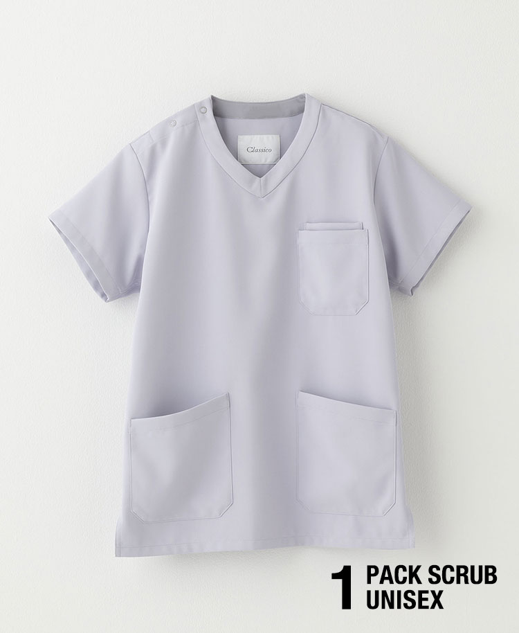 PACKスクラブトップス(男女兼用)