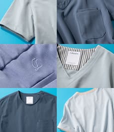 【スカイブルー スクラブ特集】SKY BLUE COLLECTION
