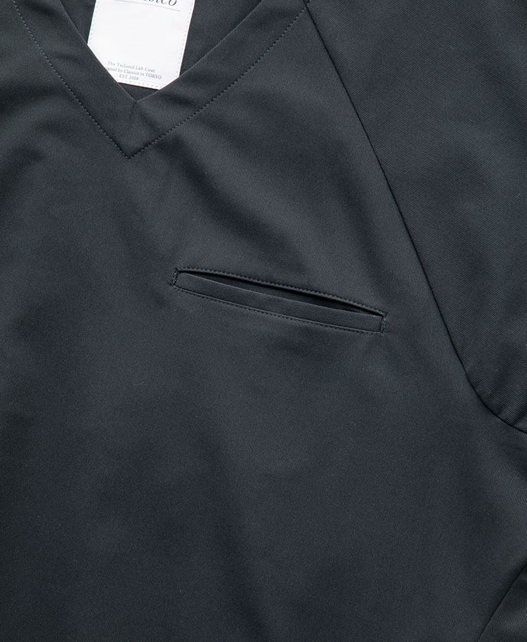 ユニセックス:スクラブトップス・AIR MELANGE(男女兼用)