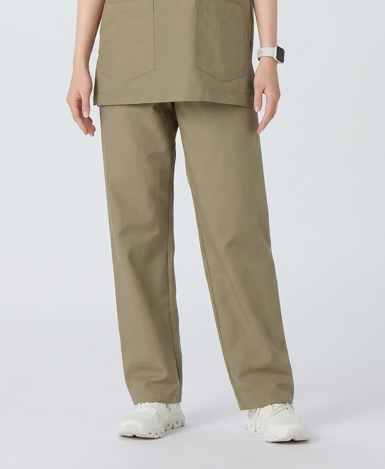ユニセックス:スクラブパンツ・AIR LINEN LIKE(男女兼用)