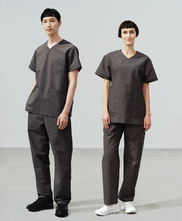 ユニセックス:スクラブパンツ・AIR LINEN LIKE(男女兼用)/