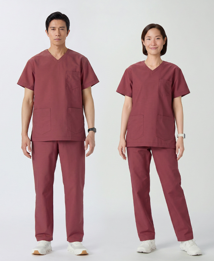 ユニセックス:スクラブパンツ・AIR LINEN LIKE(男女兼用)/