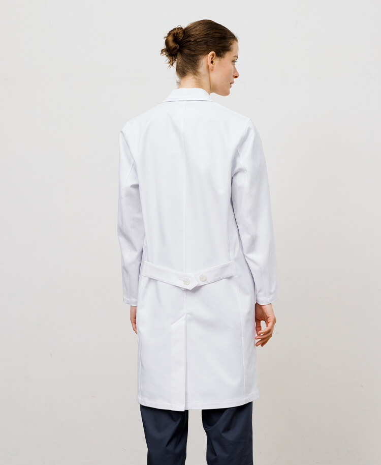 Ron Herman ドクターコート(男女兼用白衣・2022年モデル・刺繍色 ゴールド、ネイビー、オフホワイト)