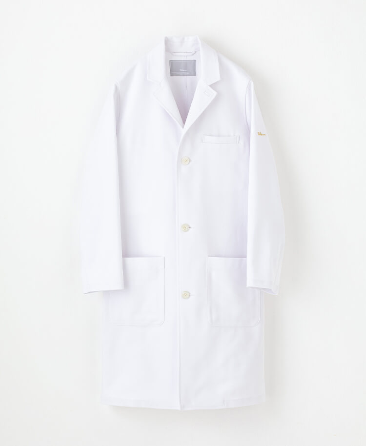 Ron Herman ドクターコート(男女兼用白衣・2022年モデル・刺繍色 ゴールド、ネイビー、オフホワイト)