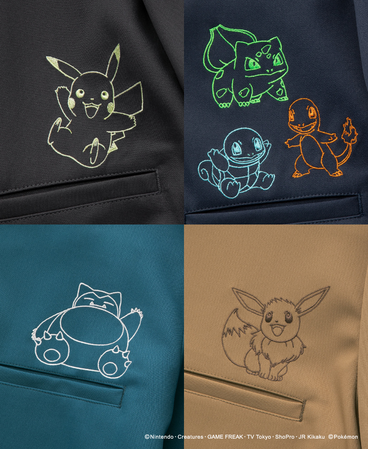 ポケモンスクラブトップス(男女兼用) | おしゃれ白衣のクラシコ公式通販