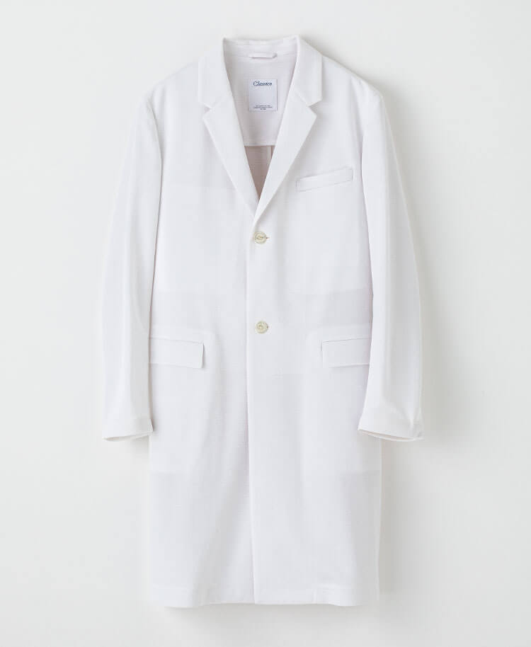 メンズ白衣:WASHI LABコート | 白