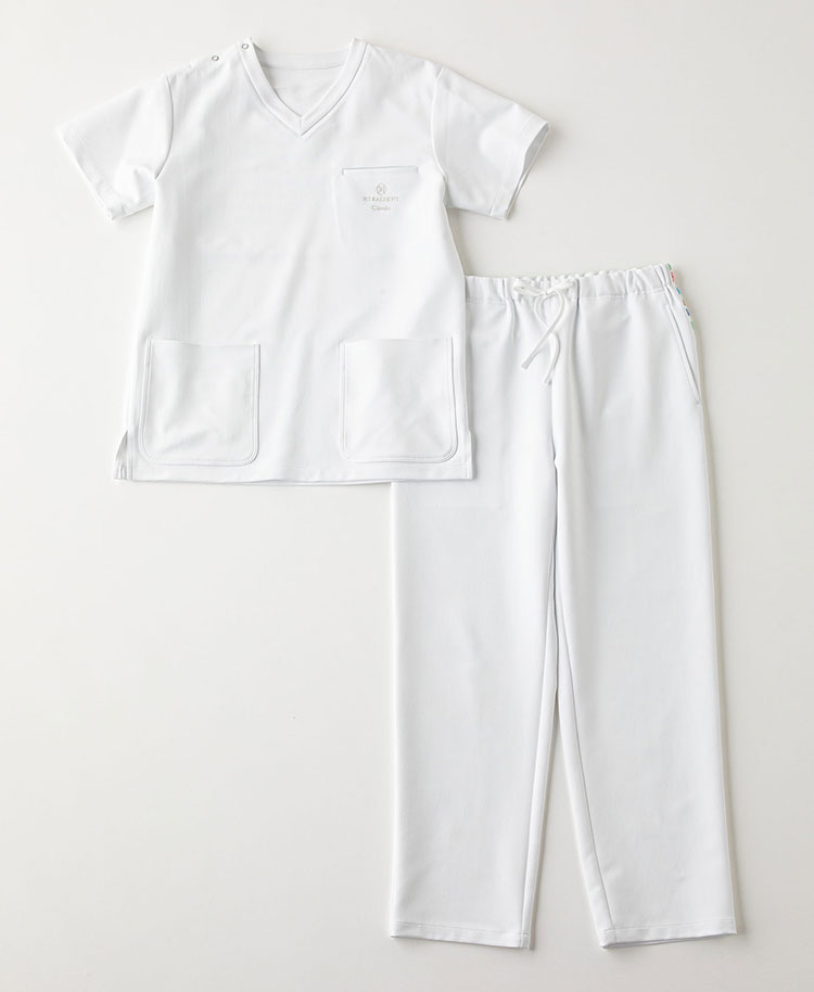 ユニセックス:HERALBONYスクラブトップス