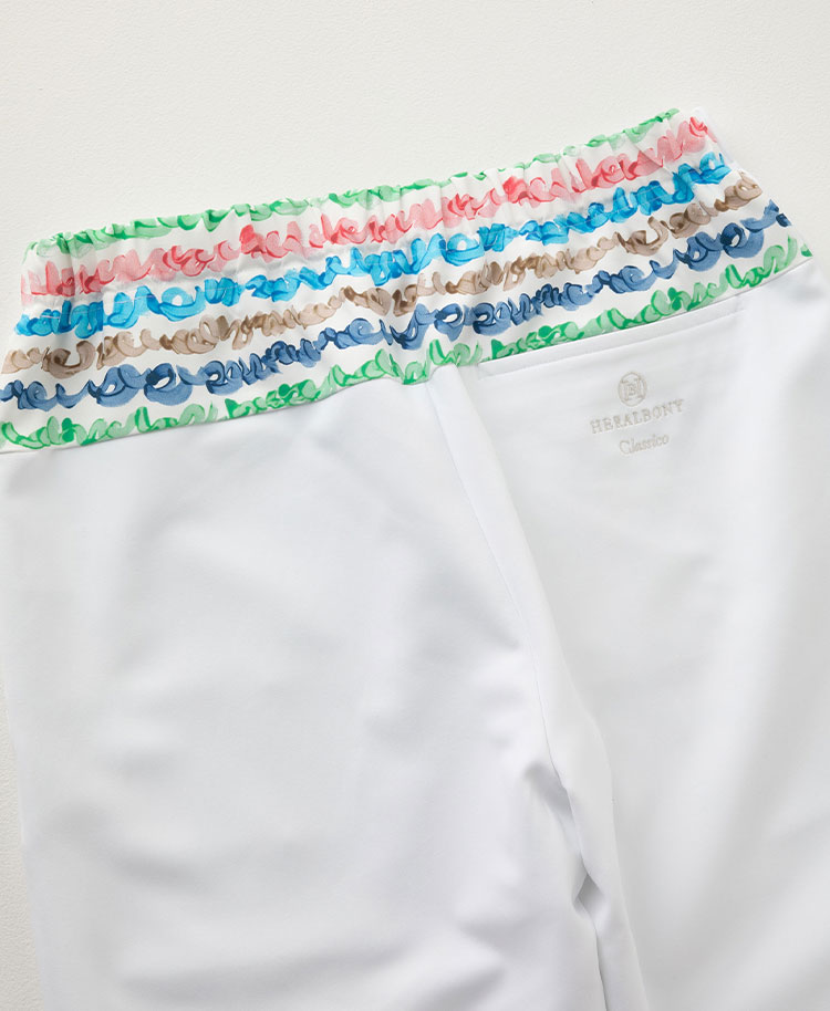 ユニセックス:HERALBONYスクラブパンツ