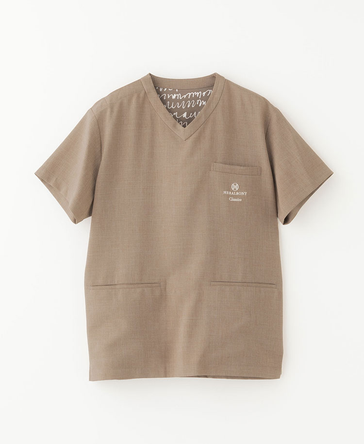 ユニセックス:HERALBONYスクラブトップス
