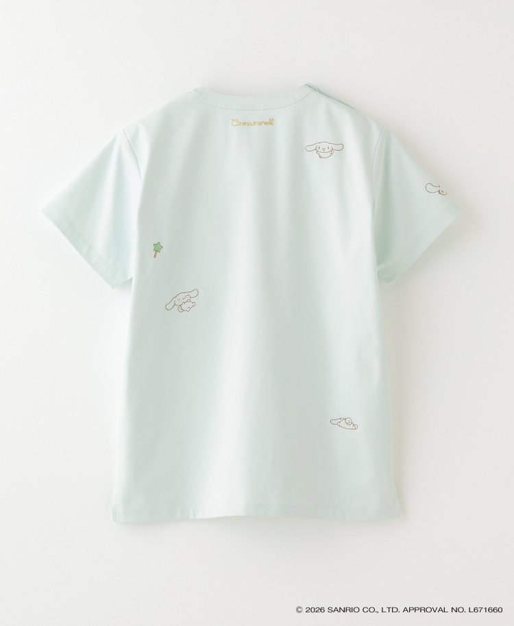 Scrub Canvas Club:Sanrioスクラブトップス(男女兼用)