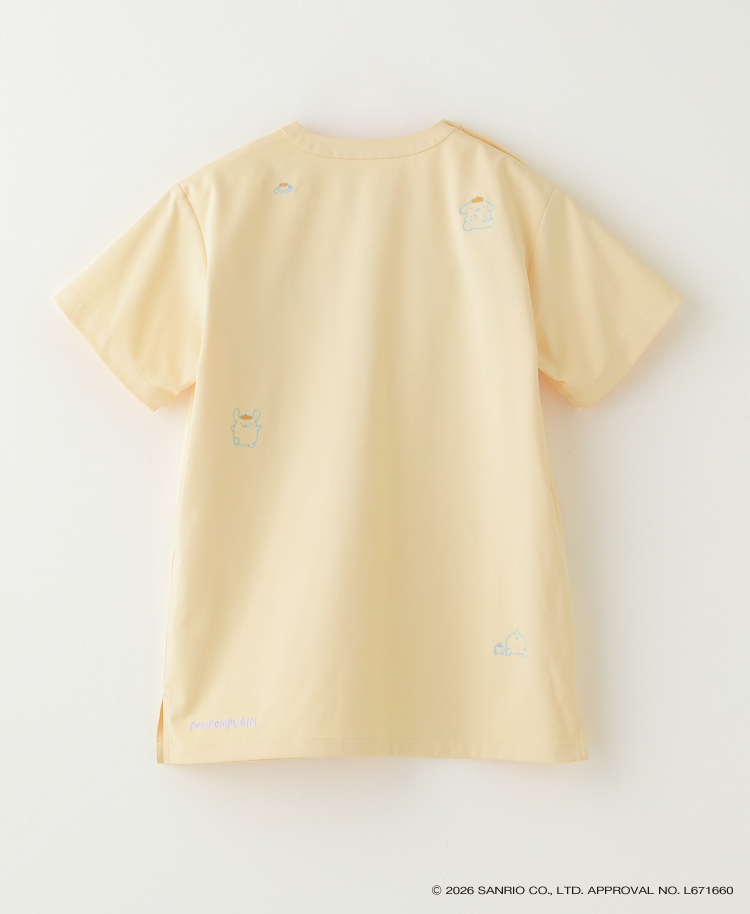 Scrub Canvas Club:Sanrioスクラブトップス(男女兼用)