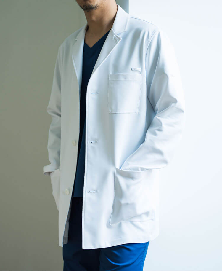 Ron Herman ショートコート 男女兼用白衣 19モデル おしゃれ白衣のクラシコ公式通販