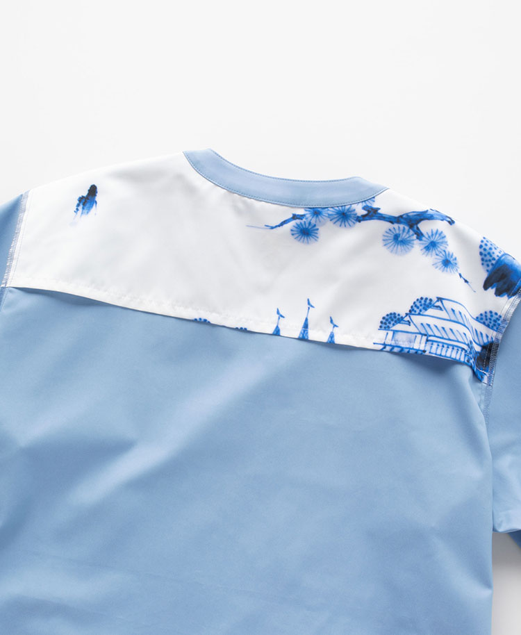 Scrub Canvas Club:上出長右衛門窯スクラブトップス(男女兼用)