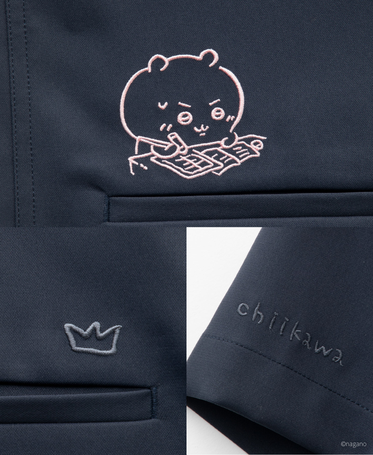 Scrub Canvas Club:ちいかわスクラブトップス(男女兼用)