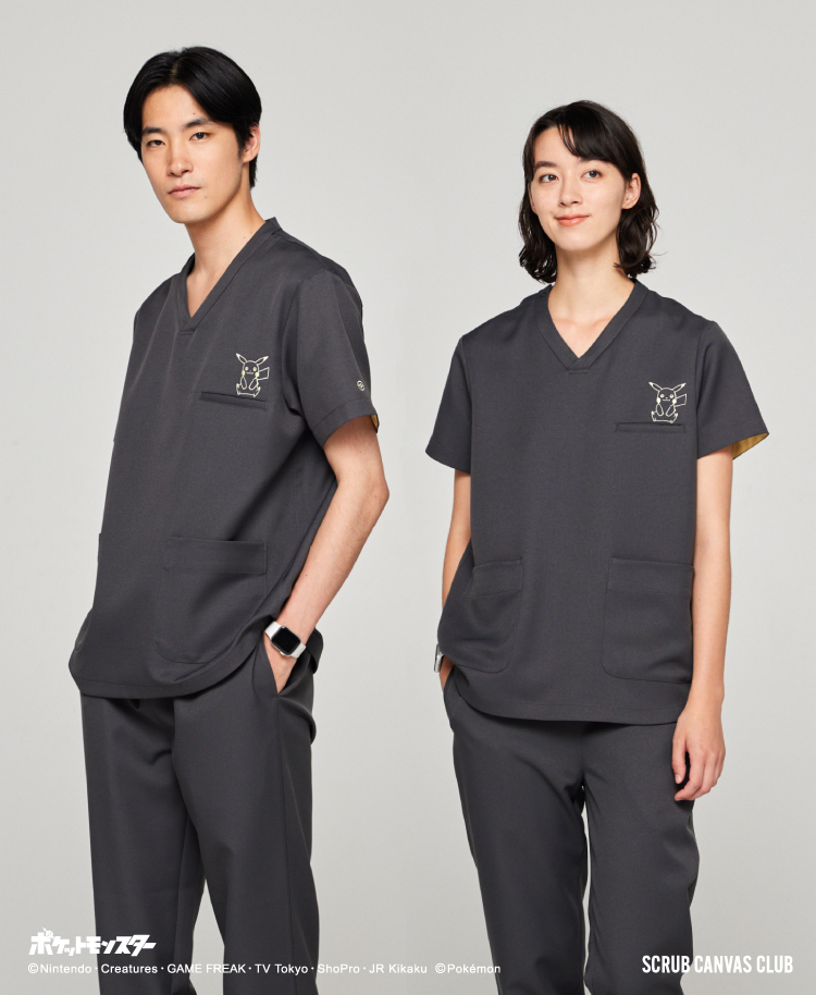 ポケモンスクラブコレクションを着てみたら | おしゃれ白衣の