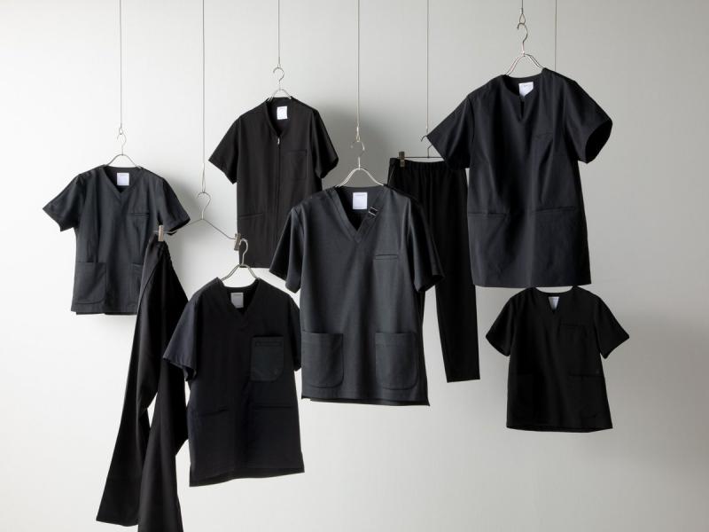落ち着いたネイビー・黒のナース服特集 透けにくく上品なダークカラーのナースウェア