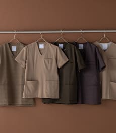 【ブラウンカラー スクラブ特集】Brown COLLECTION