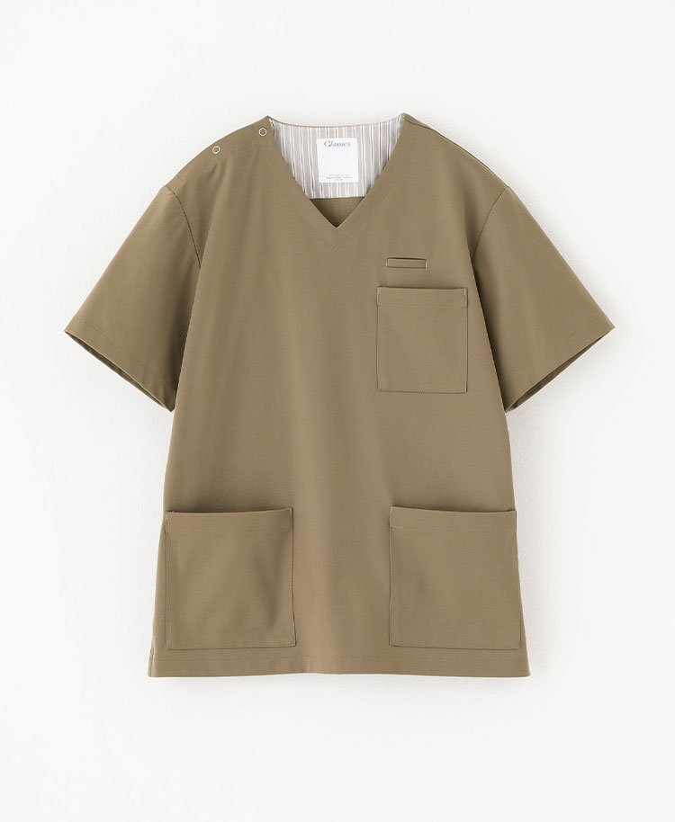 メンズ:ジャージースクラブトップス・LUXE キャメル