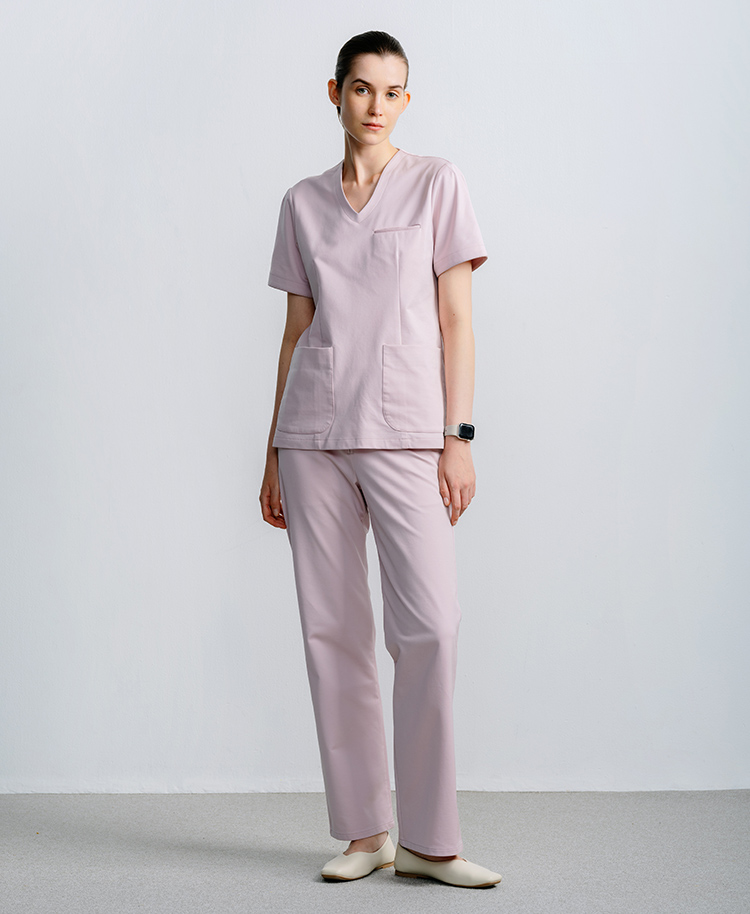 レディース:カーブスクラブパンツ・LUXE ペールピンク