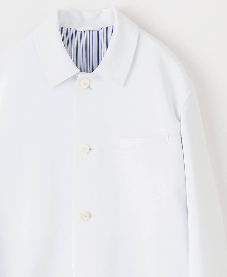 メンズ白衣:アーバンステンカラーコート(2020年モデル)