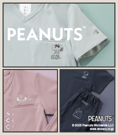 【新商品】新色登場:PEANUTSスクラブコレクション第2弾