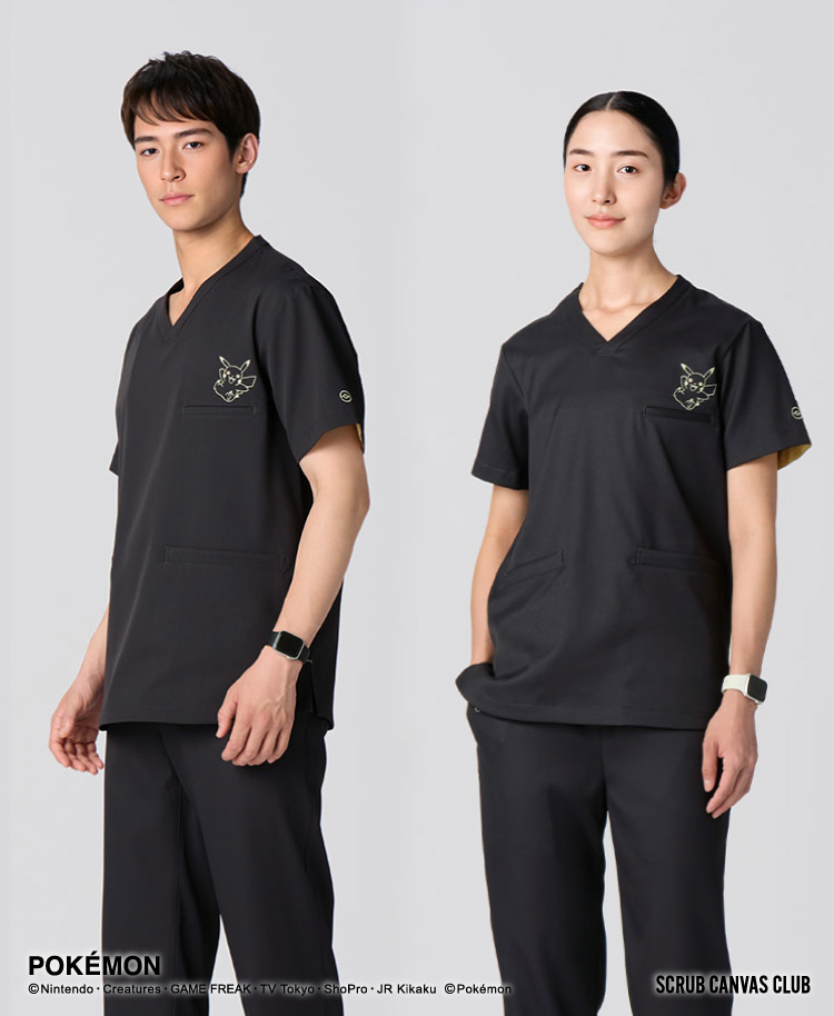 ポケモンスクラブトップス(男女兼用)
