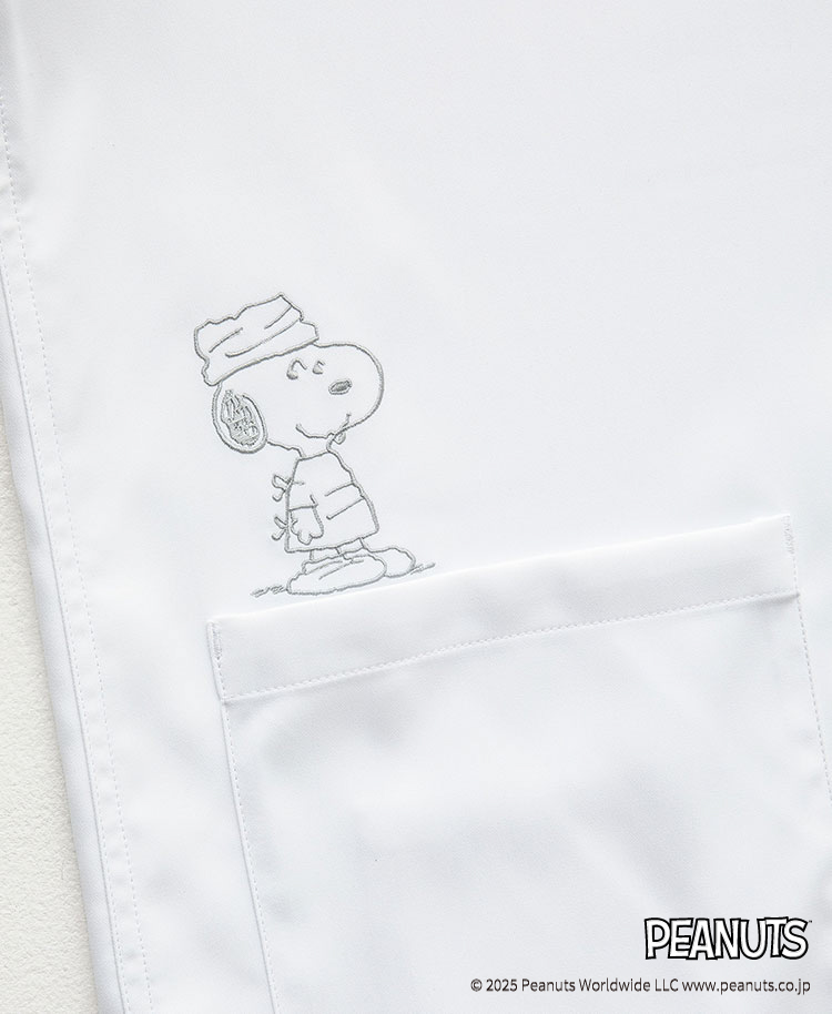 Scrub Canvas Club:PEANUTSスクラブトップス(男女兼用)