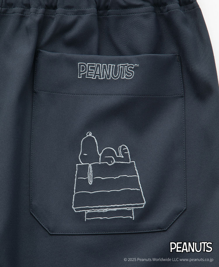 Scrub Canvas Club:PEANUTSスクラブパンツ(男女兼用)