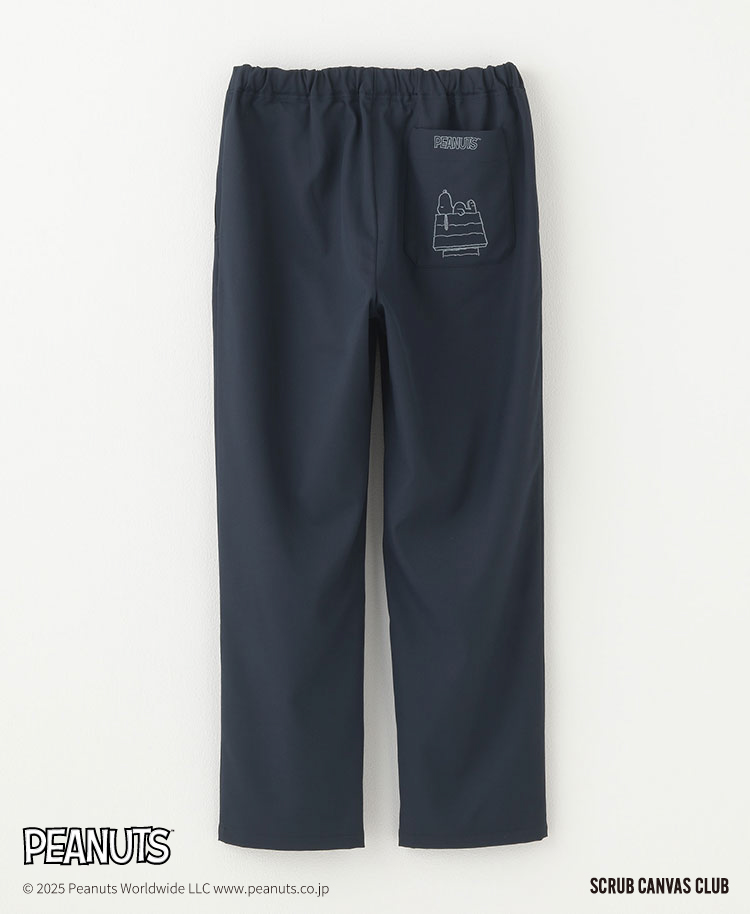 Scrub Canvas Club:PEANUTSスクラブパンツ(男女兼用)/