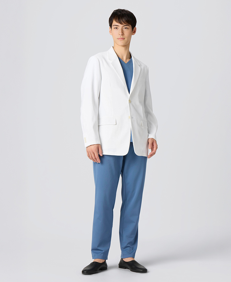 メンズ白衣:ライトジャケット