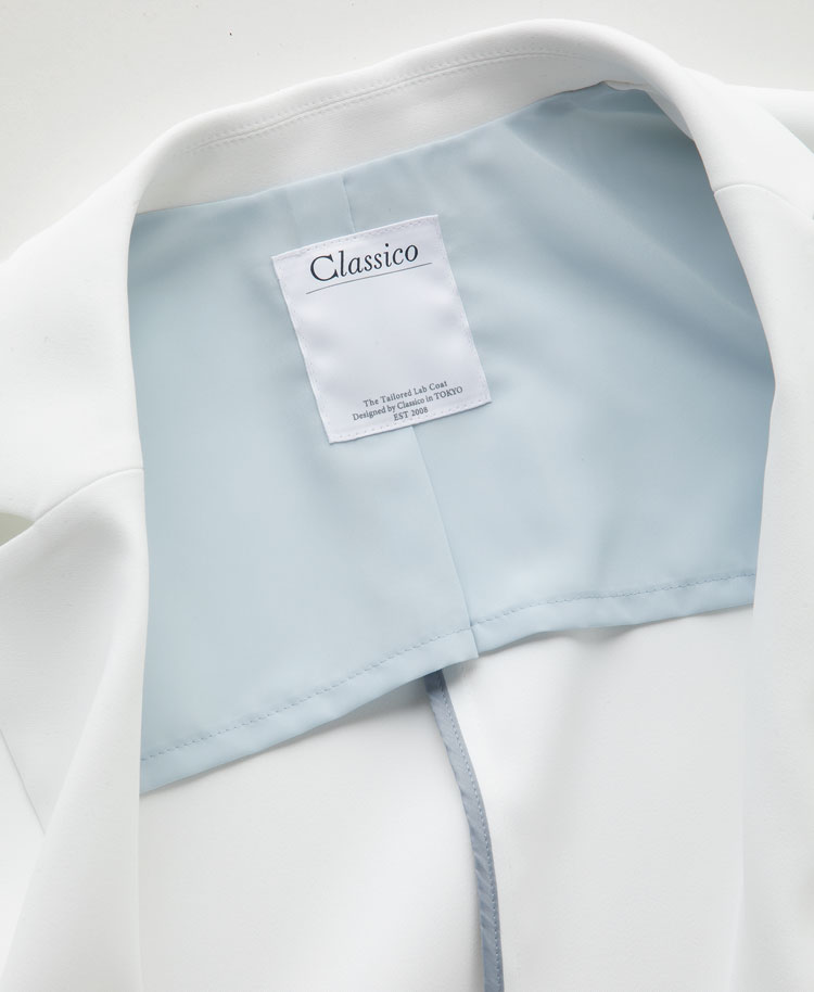 レディース白衣:ライトショートコート