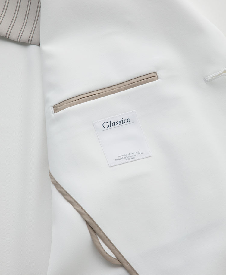 メンズ白衣:ライトコート