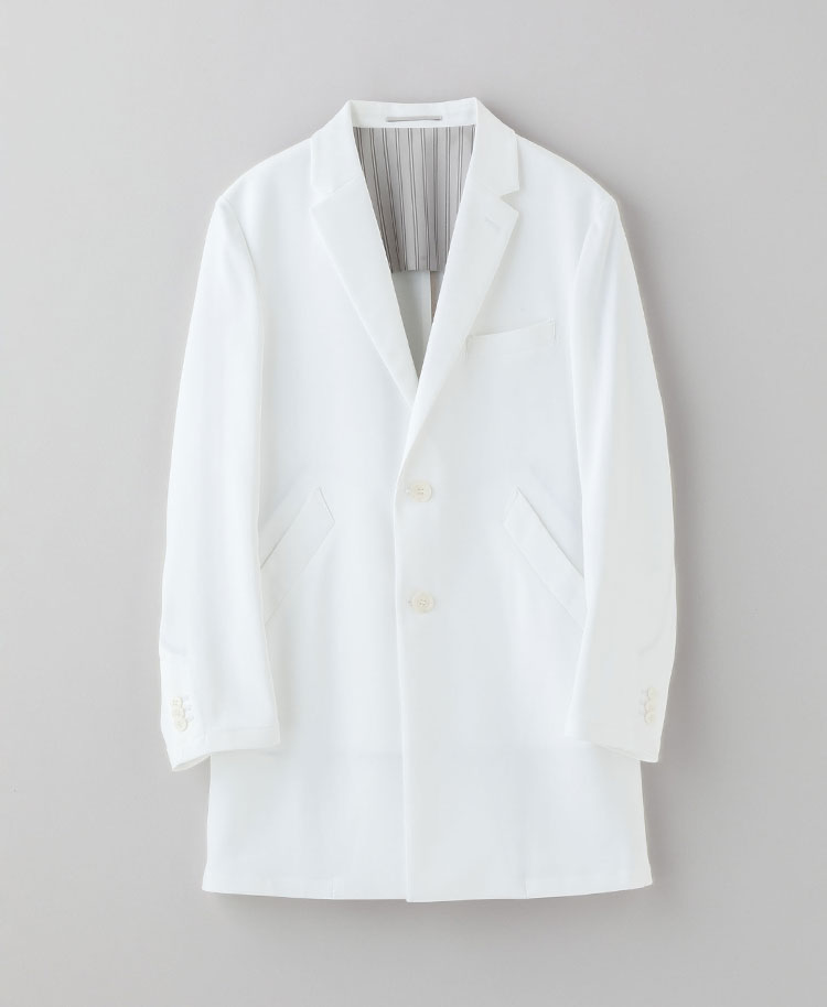 メンズ白衣:ライトショートコート