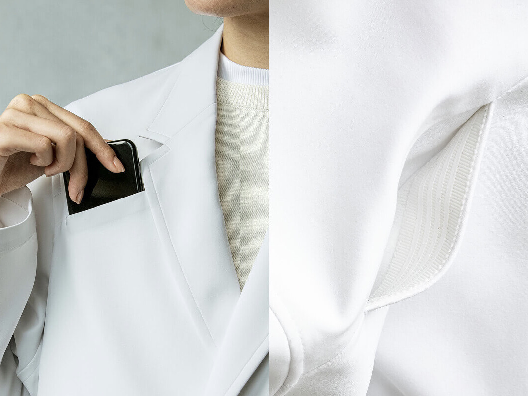 スマホやタブレットも携帯できるポケットにこだわりたい医師におすすめの白衣4選