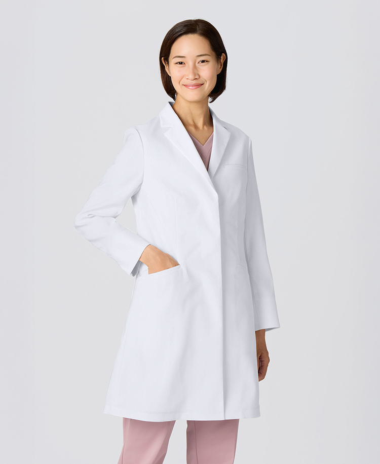 レディース白衣:ライトドクターコート/