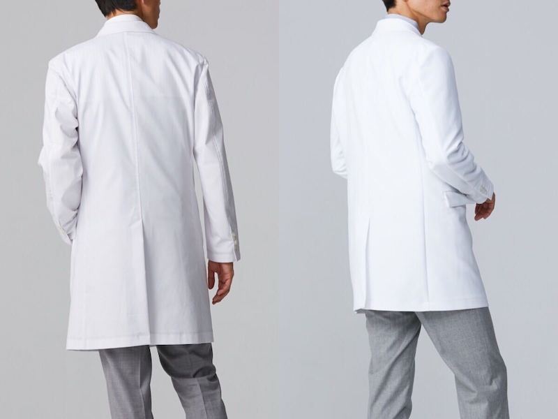 【男性医師向け】着丈が長い・短いメンズ白衣の印象の違いとは?