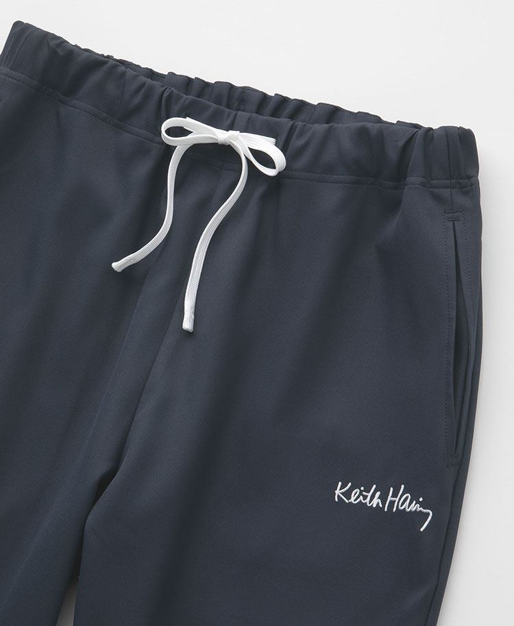 Scrub Canvas Club:Keith Haringスクラブパンツ(男女兼用)