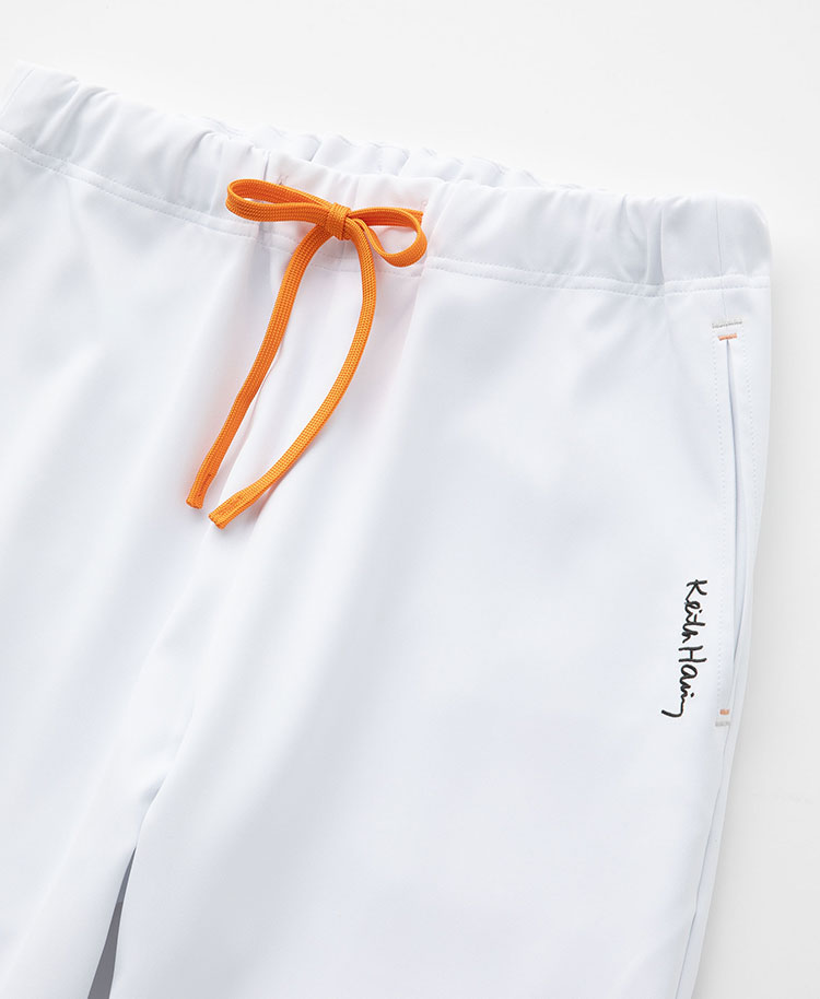 Scrub Canvas Club:Keith Haringスクラブパンツ(男女兼用)