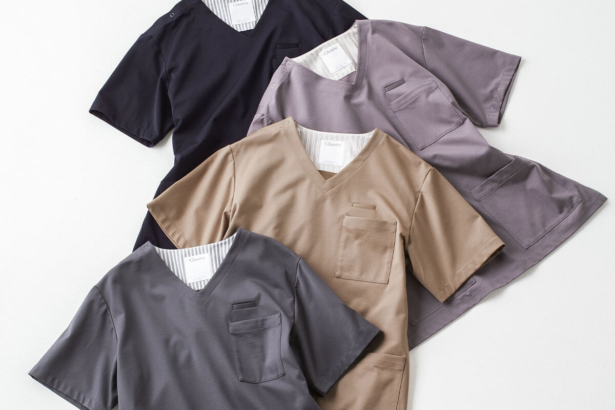 医師のおしゃれなユニフォーム いまおすすめのスクラブ商品をご紹介 クラシコジャーナル 白衣のクラシコ 公式webマガジン