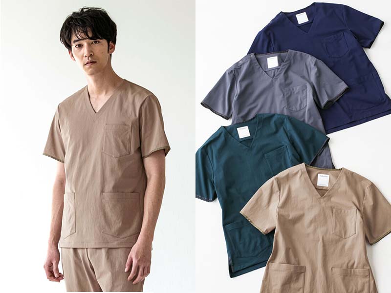 男性医師におすすめのかっこよくてストレッチ性のある医療スクラブ:FREE