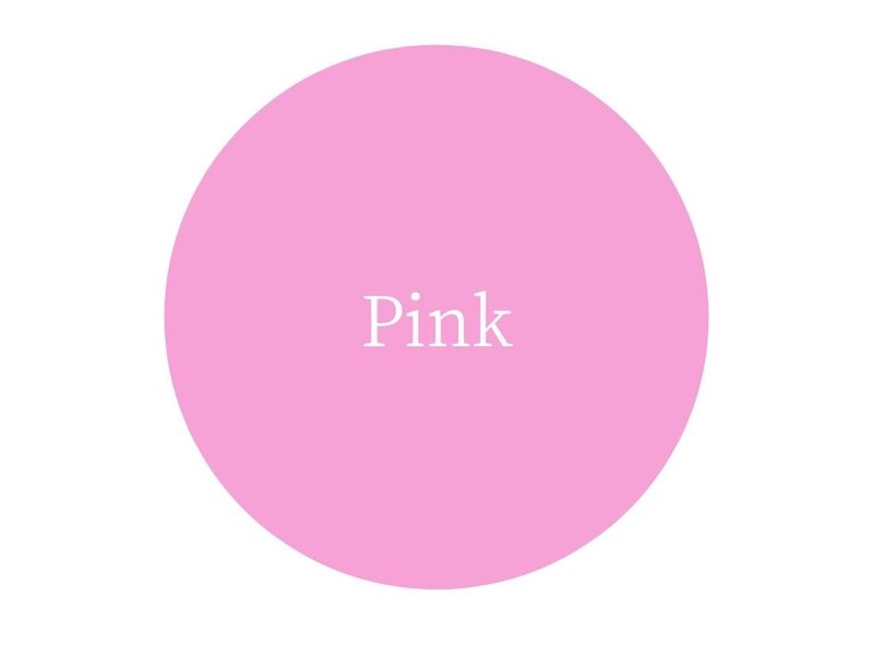 イラスト:ピンクの円