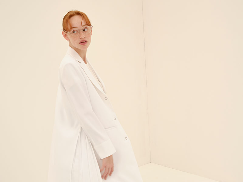 ファッション性が高くかわいいルームウェアブランド:ジェラート ピケとのコラボレーション白衣
