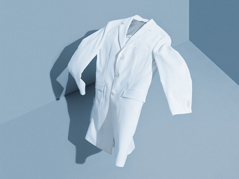 信頼感、清潔感のある白衣は歯科医師のユニフォームにおすすめ
