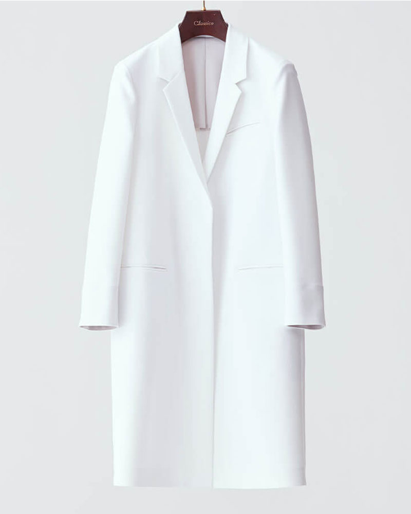 高機能で耐久性があり、長く使用できるレディース白衣:アーバンLABコート