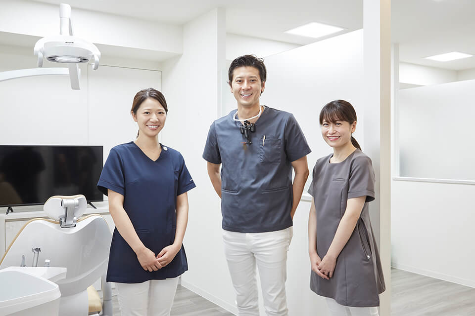 クラシコのユニフォーム導入事例:ほり歯科・矯正歯科中央林間(神奈川県大和市)