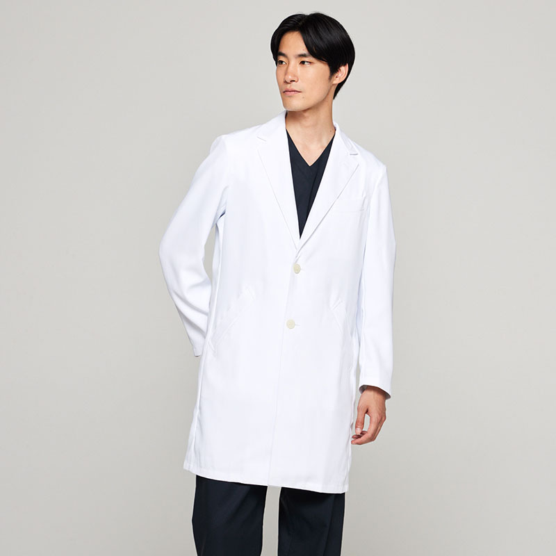 研修の病院見学におすすめ:オーソドックスで高品質なメンズ白衣:PACKテーラード
