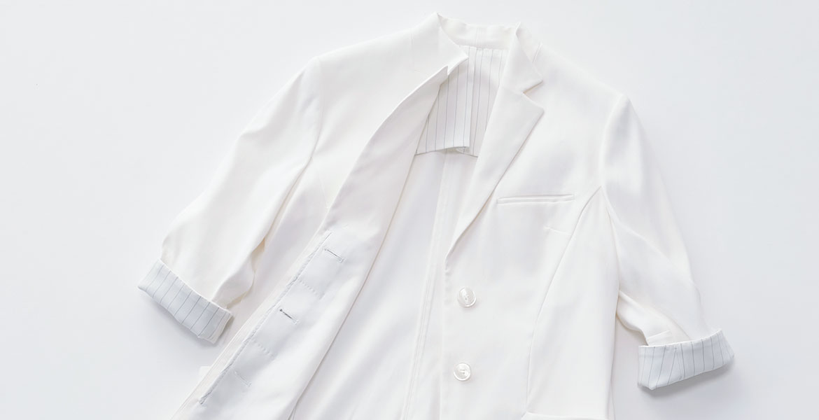レディース白衣:ライトフレアコート(2019年モデル)