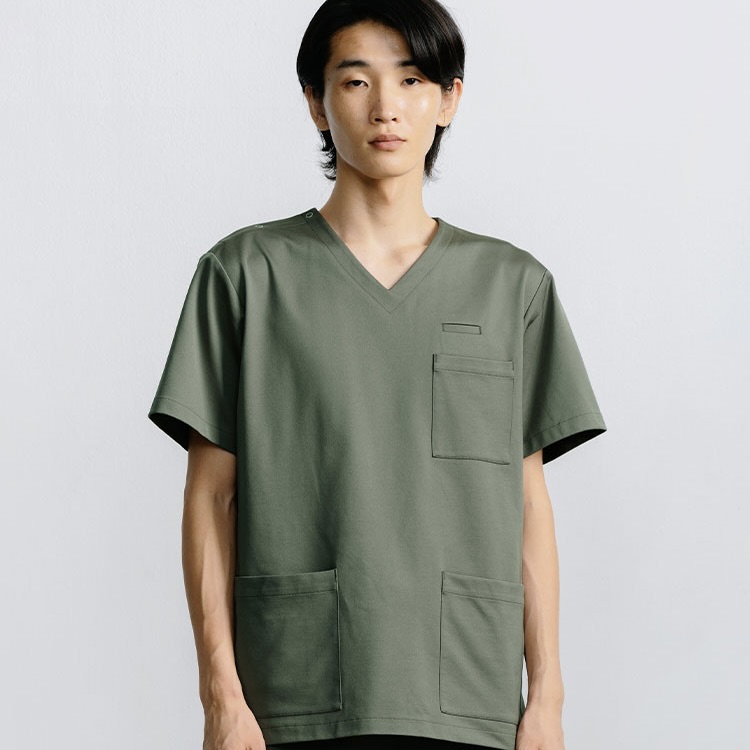 ジャージースクラブトップス・LUXE